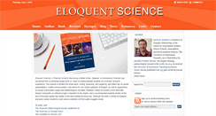 Desktop Screenshot of eloquentscience.com
