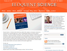 Tablet Screenshot of eloquentscience.com